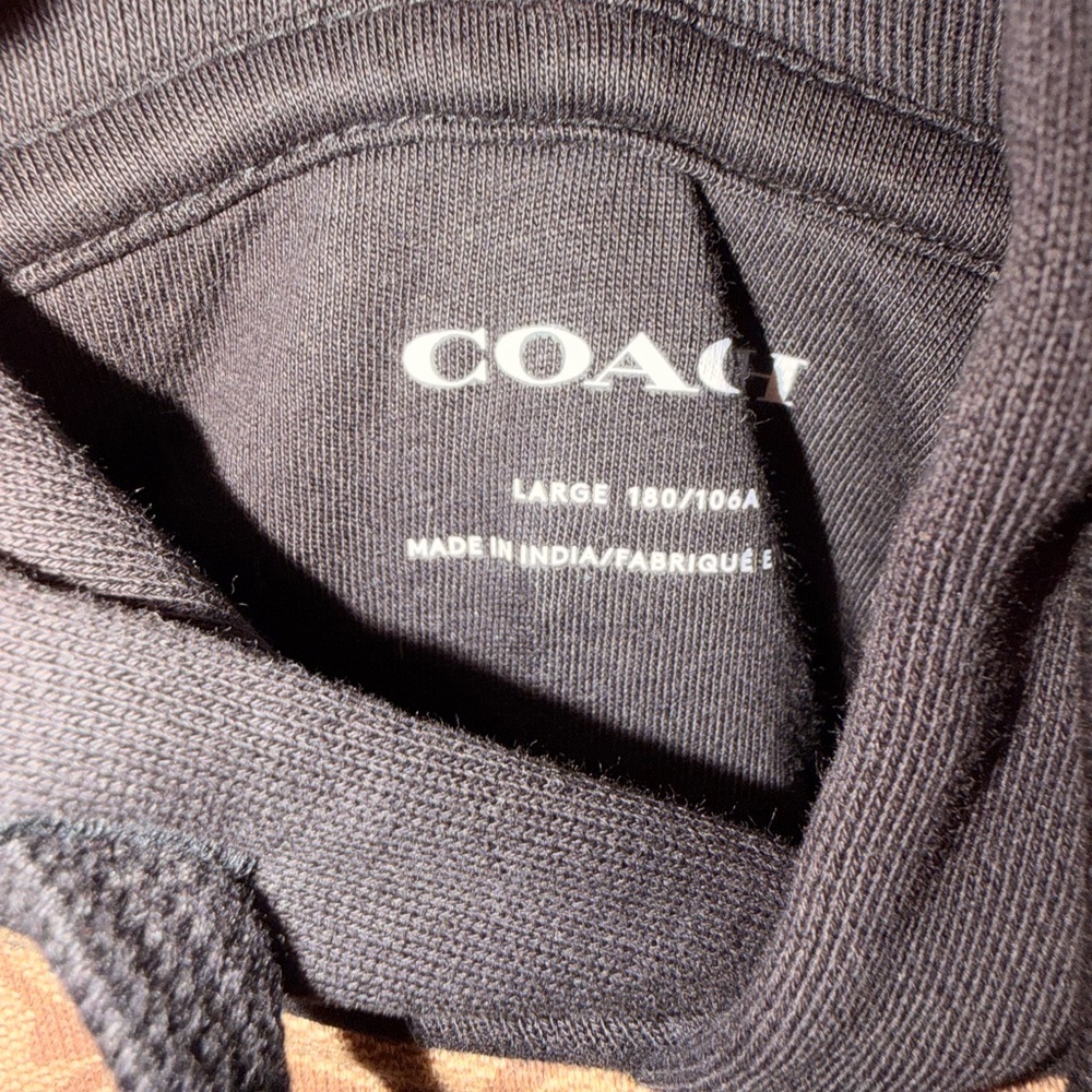 Coach Black Hoodie - Picture 2 of 3